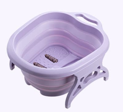 Bassine pliable de massage des pieds violette — Bien-être (photo 1 sur 1)