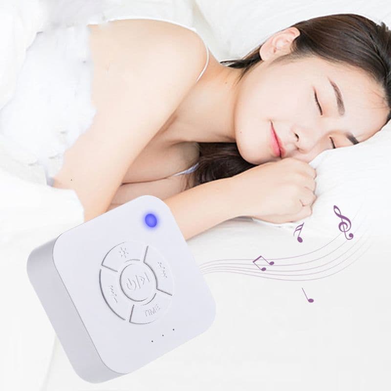 Machine à Bruit Blanc Rechargeable avec Veilleuse et Minuteur (USB) — Bien-être, photo 2